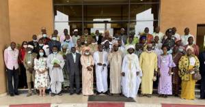 Participants physiques à l’atelier de lancement de la Composante SAA du Projet de Développement Intégré du Secteur Semencier au Sahel (ISSD-SAHEL)