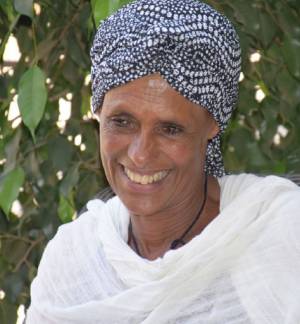 Tige Gelaw, member of the Alen Tesfa women’s agro-processing cooperative group