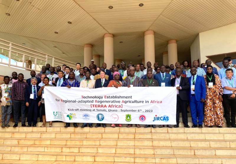 Kick-off meeting of the TERRA Africa research project  held in Tamale, Northern Ghana
