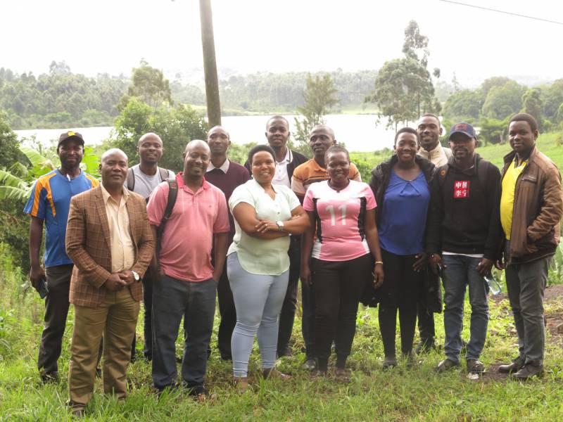 Group photo of master’s students alongside SAA staff who facilitated a guest lecture.