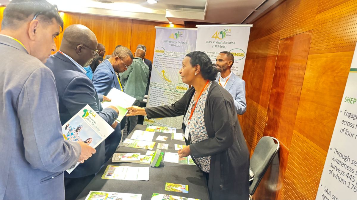 SAA exhibiting at JICA’s SHEP International Workshop 
