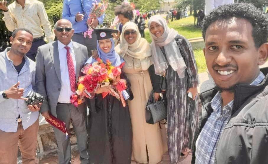 Oumer's family photo