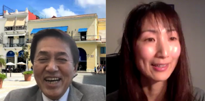 株式会社ミカフェート 代表取締役社長のJosé. 川島氏(左)とサステイナブル・マネージメント・アドバイザーの山下氏(右)